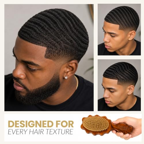 Kosher 100% Natural Plant Wave Brush for Curly & Coarse Hair
