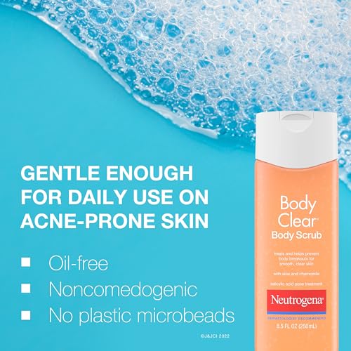 Neutrogena Body Clear Acne Body Wash & Exfoliating Scrub 8.5 fl oz - Pack of 1