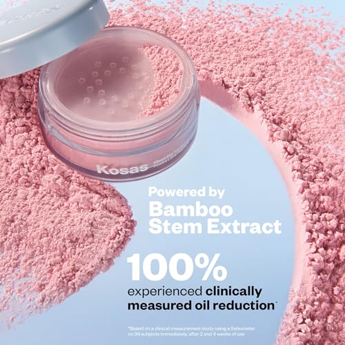 Kosas Cloud Set Loose Powder ? Translucent Setting + Blurring Talc-Free Face Powder in Translucent Candy (Ultra Sheer Pink)