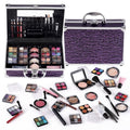 CHARMCODE Makeup Kit with Train Case – Full Beauty Set for Women