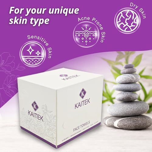XL Biobased Disposable Face Towels – 50 Count