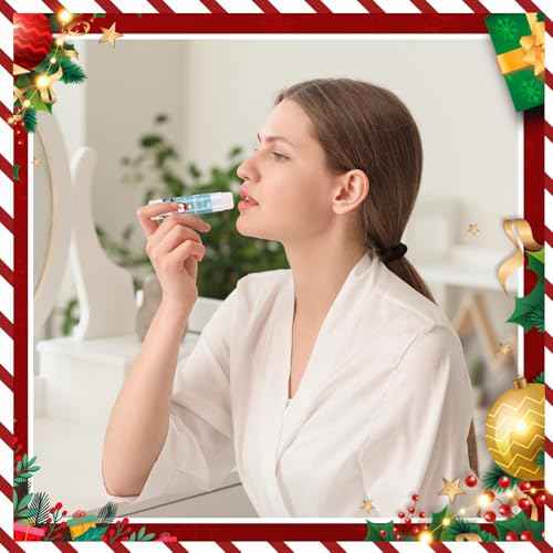 60 Set Christmas Hand Cream Gift Set, Including Moisturizing Hand Lotion, Xmas Lip Balm, Gauze Bags, Thank You Cards Natural Fragrant Bulk Christmas Gifts for Coworkers Employees Stuffers