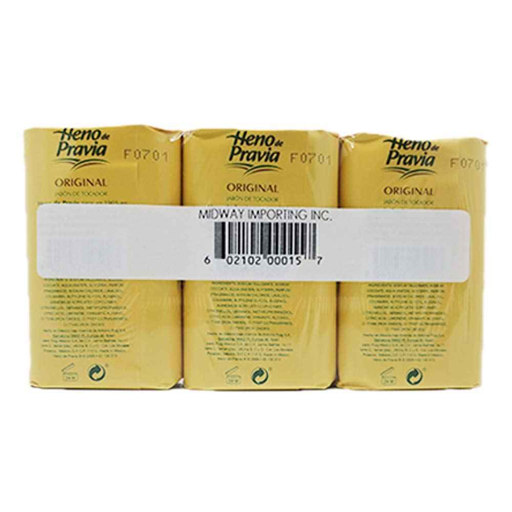 Heno De Pravia Soap Large 4 oz EA. Original (12 Soaps Total)