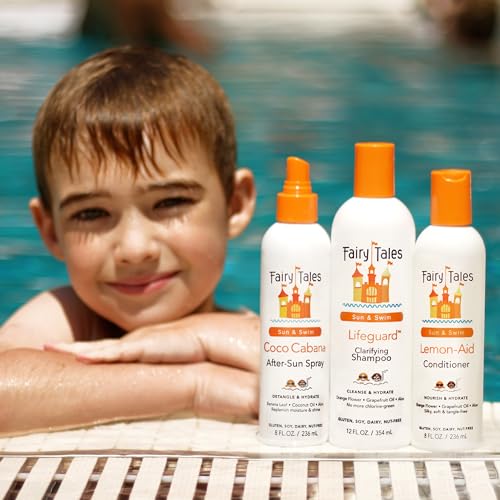 Fairy Tales Sun & Swim Shampoo & Conditioner Set for Kids