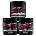 MANIC PANIC Classic Purple Haze Semi Permanent Hair Color - Warm Dark Purple Hair Dye for Women & Men That Lasts 4-6 Weeks - Vegan, Ammonia & Cruelty-Free - Create & Mix Custom Shades (4oz / 3pk)