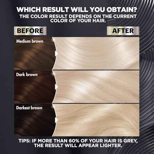 Garnier Hair Color Nutrisse Ultra Color Nourishing Cr?me, PL3 Ultra Cool Platinum (Charcoal), Permanent Hair Dye, 1 Count (Packaging May Vary)