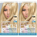 L'Oreal Paris Feria Multi-Faceted Shimmering Permanent Hair Color, 11.21 Bad to the Blonde (Ultra Pearl Blonde), Pack of 2, Hair Dye