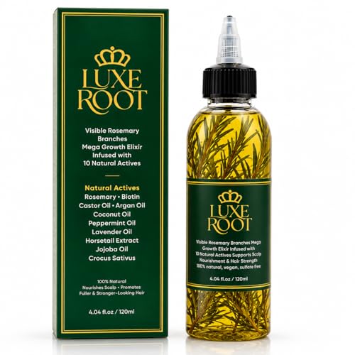 Rosemary Hair Growth Oil with Biotin & Castor Oil – 120ml