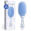 AIMIKE Porcelia Qing Detangler Brush for Fine Hair with Air Cushion, Elegant Blue & White Design