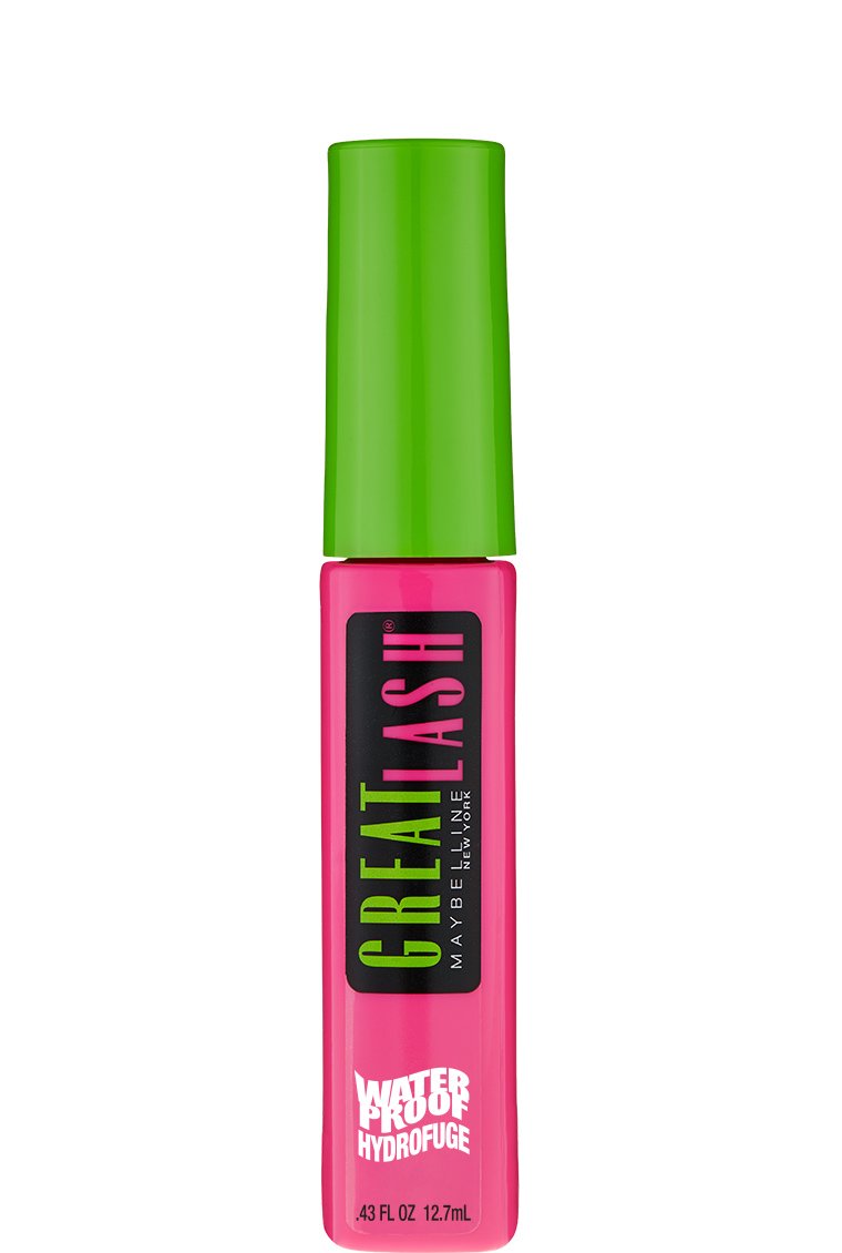 Maybelline New York Great Lash Waterproof Mascara Makeup, Brownish Black, 2 Count