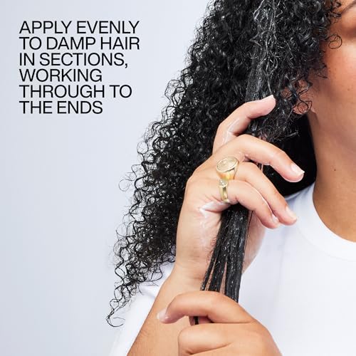 Redken Hydrating Curl Cream - 72 Hour Curl Definition, Heat Protection up to 450¡ÆF, Hydrates & Reduces Frizz, With Squalane & Jojoba Oil, (Pack of 2)