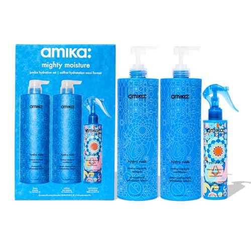 amika Mighty Moisture Jumbo Hydration Set