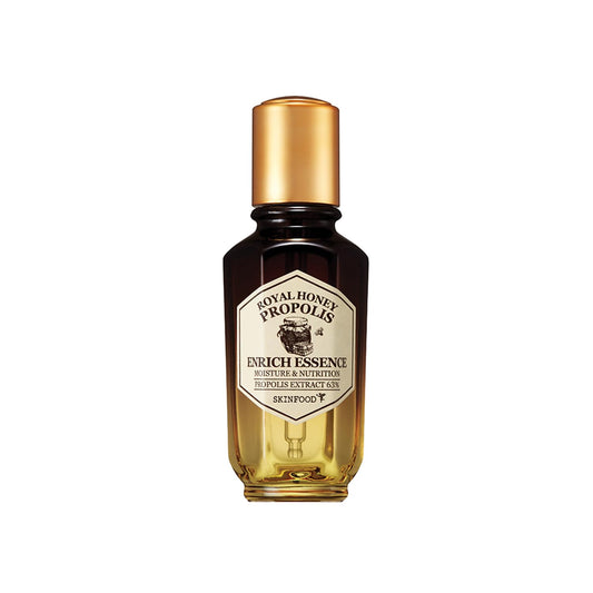 SKINFOOD Royal Honey Propolis Enrich Essence - 63% Black Bee Propolis & 10% Royal Jelly Extract Face Serum - Propolis Serum for Skin - 1.69 Fl. Oz. (50mL)