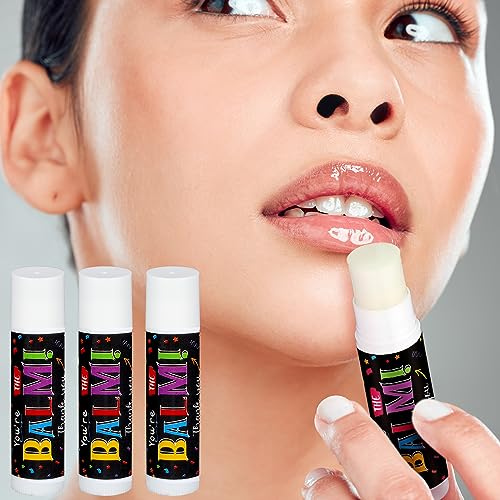 25 Pack Employee Appreciation Lip Balms Gifts Bulk, You Are The Balms Thank You Gifts for Staff Coworkers Teacher Nurse Volunteer Appreciation