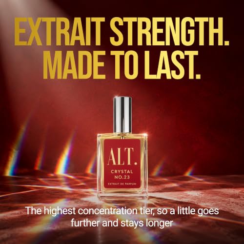 ALT. FRAGRANCES Crystal No. 23 Unisex Perfume 60ml - Inspired by Bac. Roug. 540, Long Lasting Eau de Parfum, Pack of 1