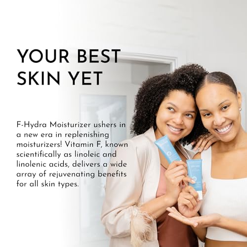 BOLDEN F-Hydra Moisturizer | Daily Face Cream to Hydrate & Moisturize Dry Skin | Made with Ceramides, Peptides, & Vitamin F | 1.7 Fl Oz (Pack of 2)
