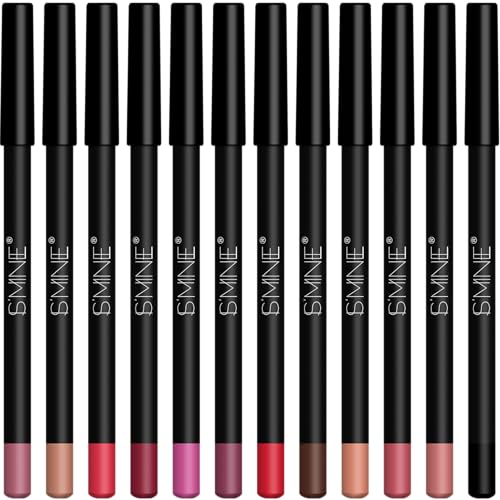 IS'MINE Matte Lip Liner Set - 12 Colors Longwear