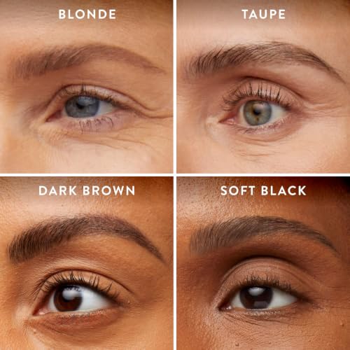 LAURA GELLER Sculpt-n-Stay 2-in-1 Eyebrow Pencil & Gel Blonde for Natural Full Brows
