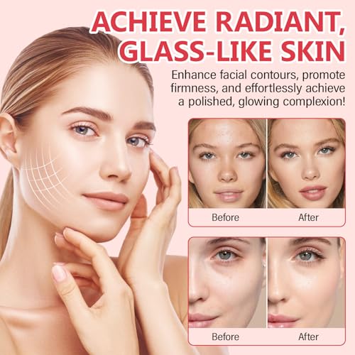 Collagen Jelly Cream - Instant Face Lift & 24h Hydration - Korean Skincare with Hydrolyzed Collagen - No Artificial Colors, 3.38 Fl Oz - Real Results, Transform Your Skin
