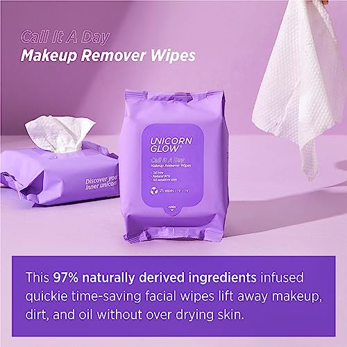 Unicorn Glow Makeup Remover Wipes & Lip Eye Duo - XL Size