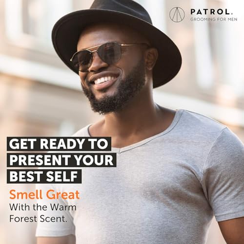 Bump Patrol Beard Patrol Beard Wash for Men ? Natural Men's Facial Hair Shampoo & Conditioner in One, Sulfate-Free Mustache Cleanser and Moisturizing Soap, Forest Scent - 4 fl oz - Pack 1