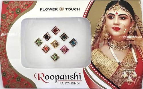 12 Combo Bindi Packs - Multicolor Face Jewels Stickers