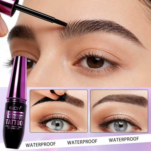 Peel Off Eyebrow Tint Gel - Waterproof 24Hr Brown (2pc)