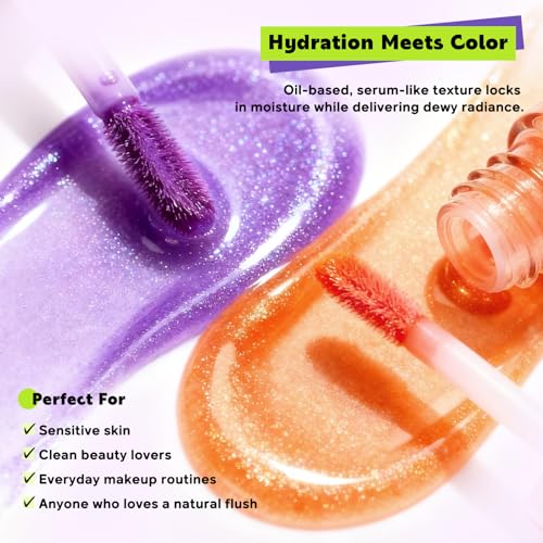 Glam Code pH-Activated Lip Gloss Set – Color-Changing