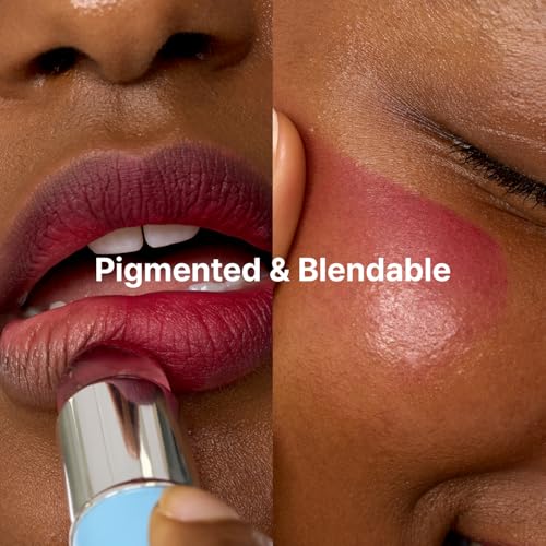 fwee Blurry Pudding Pot + Keychain SET | Airbrushed Blush & Lip, Buildable Pigment, Long-lasting, Lightweight, Easy to Blend, Natural Soft Matte Finish Makeup ? Baby (Soft Pink) | 0.17 oz