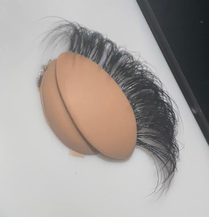 3 Pairs Silicone Eyelids for Mannequin Eyelash Extension Practice