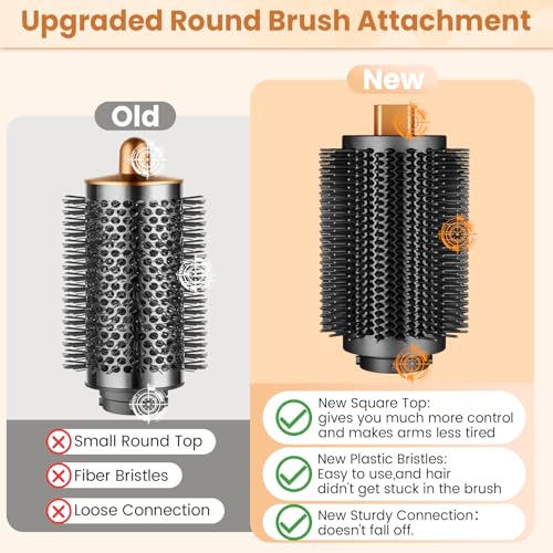 Large Round Volumizing Brush for Dyson Airwrap HS01/HS05/HS08
