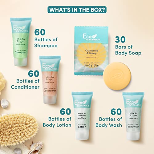 Travel Size Hotel Toiletry Set - 300 Count Paraben-Free Amenities