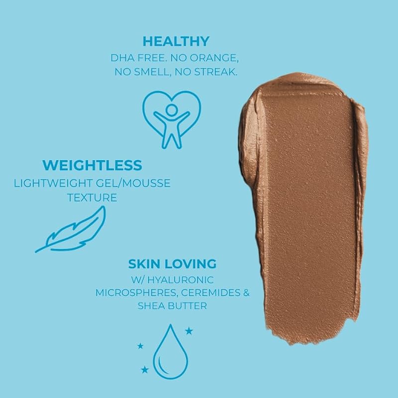Body & Leg Perfecting Bronzer - Instant Natural Tan, Waterproof