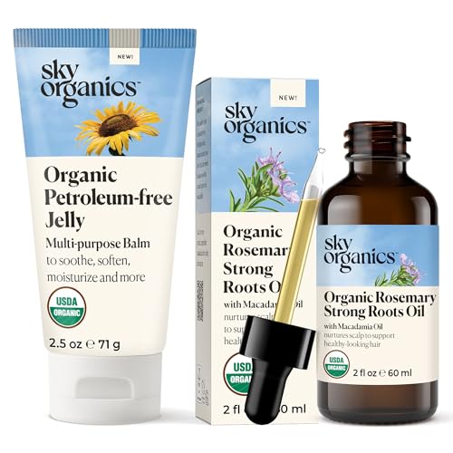 Rosemary Oil with Strong Roots & Petroleum-free Jelly
