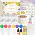 DIY Sugar Lip Scrub Making Kit with Shea Butter & Tools