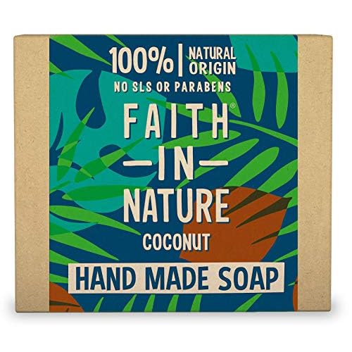 FAITH IN NATURE Coconut Soap Bar, 100 GR