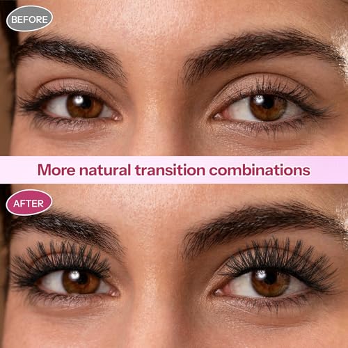 Lash Clusters Kit 640Pcs - 30D+40D Wispy Eyelash Extensions 9-16mm
