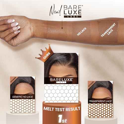 Sensationnel Bare Lace 13X6 Wigs - Unit 2 Lacefrontal Glueless Synthetic 180 Degree Preplucked Hairline (1B OFFBLACK)