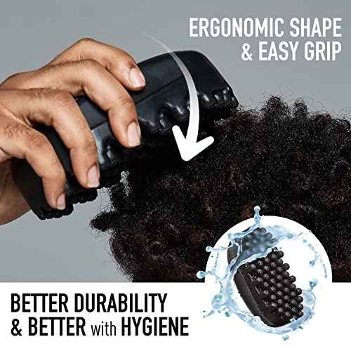 Red by Kiss Bow Wow X Twist King Luxury Twist Styler Washable and Durable Twist Brush for Afro Curl (Mini)