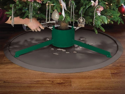 WeatherTech Christmas Tree Mat Cocoa - Heavy-Duty Christmas Tree Floor Protector