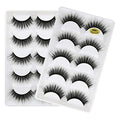 Vayator 3D Mink False Eyelashes 10 Pairs Natural Dramatic Volume