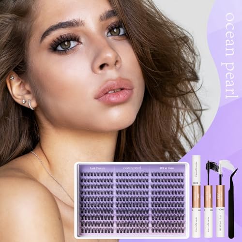 Ocean Pearl Lash Clusters 300pcs DIY Eyelash Extensions Kit