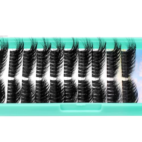 100D Cluster Lash Extensions Mixed 8-16mm Fluffy Volume