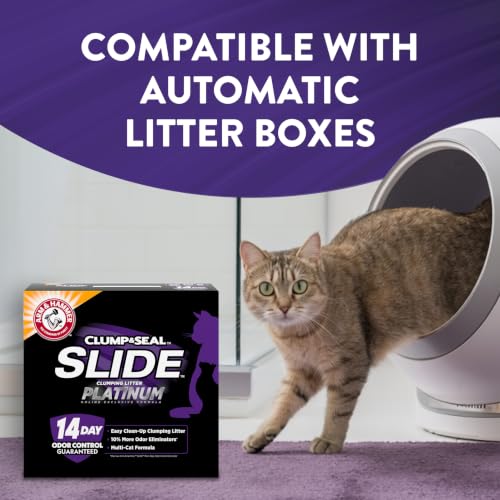 ARM & HAMMER Slide Platinum Clumping Cat Litter, 18 lbs
