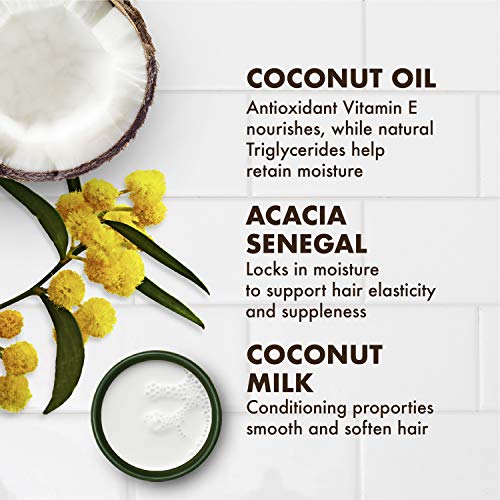 SheaMoisture Body Moisturizer For Dry Skin 100% Extra Virgin Coconut Oil Nourishing Hydration Soften And Restore Skin And Hair 14.5oz