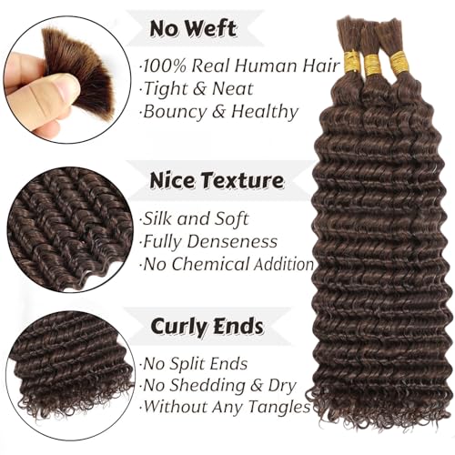 Boho Braiding Hair 20 Inch Virgin Human Hair 3 Bundles