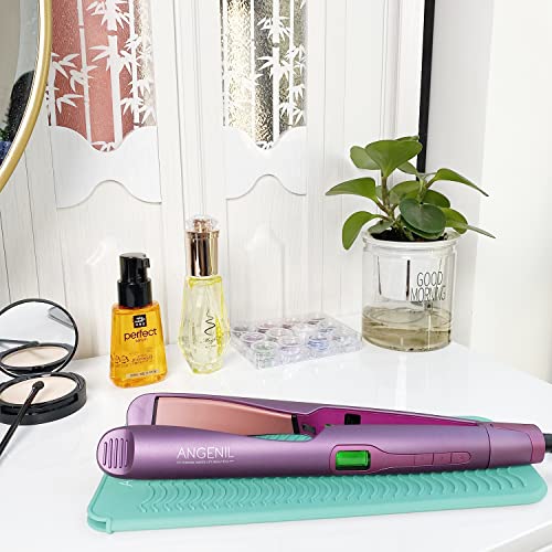 ANGENIL Heat Resistant Silicone Mat for Hair Straightener & Curling Iron