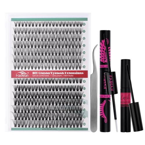 DIY Lash Extension Clusters Kit - 280pcs 20D+40D Volume Lashes