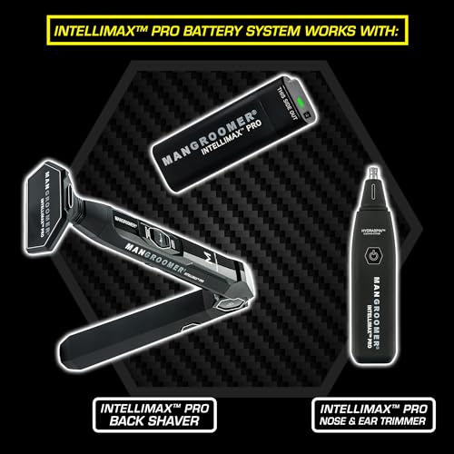 MANGROOMER - INTELLIMAX PRO Battery ? New Rechargeable and Swappable INTELLIMAX PRO Battery for use in Any and All New INTELLIMAX PRO by MANGROOMER Products!