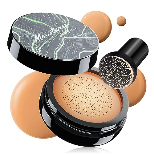 CC Cream Foundation with Air Cushion Sponge | Full Coverage Concealer